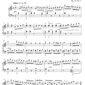 Friedrich Kuhlau Sonatina In C Major, Op. 55, No. 1 Musik Noten - Piano Solo - 64106-0