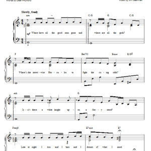 Frou Frou Holding Out For A Hero Musik Noten - Easy Piano - 29707-0