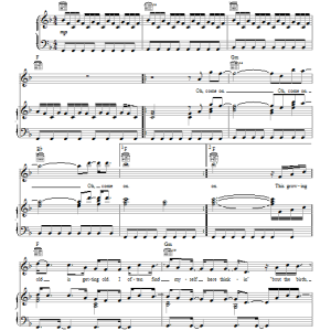 fun. Stars Musik Noten - Piano, Vocal & Guitar Chords - 92882-0