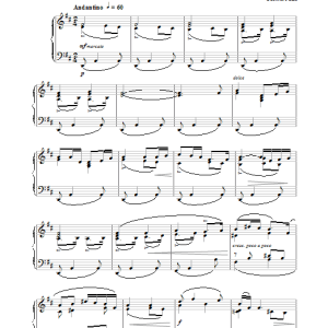 Gabriel Fauré Les Roses D'Ispahan, Op.39, No.4 Musik Noten - Piano Solo - 31197-0