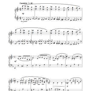 Gabriel Yared Lullaby For Cain Musik Noten - Piano Solo - 40012-0