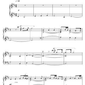 Gabriel Yared Main Theme (from The English Patient) Musik Noten - Piano Solo - 40033-0