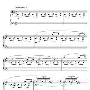 Gabriel Yared Main Theme (from The Talented Mr Ripley) Musik Noten - Piano Solo - 40035-0