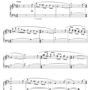 Gabriel Yared Not Talking (from Breaking And Entering) Musik Noten - Piano Solo - 40031-0