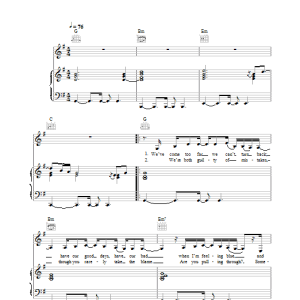 Gabrielle Sometimes Musik Noten - Piano, Vocal & Guitar Chords - 26086-0