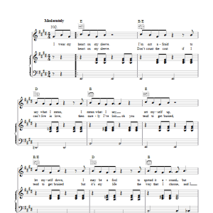Gallagher & Lyle Heart On My Sleeve Musik Noten - Piano, Vocal & Guitar Chords - 103574-0