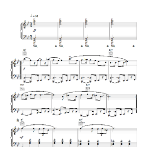 Galt MacDermot African Waltz Musik Noten - Piano Solo - 41303-0