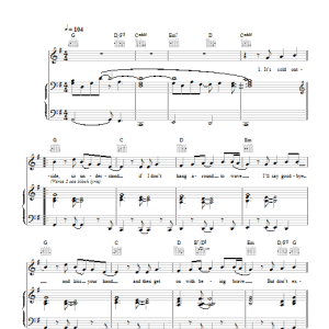 Gareth Gates One And Ever Love Musik Noten - Piano, Vocal & Guitar Chords - 21844-0