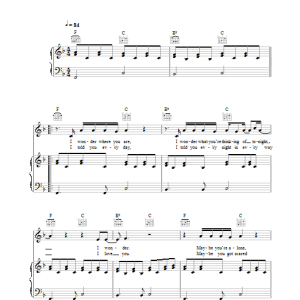 Gareth Gates Too Serious Too Soon Musik Noten - Piano, Vocal & Guitar Chords - 21851-0