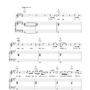 Gareth Gates What My Heart Wants To Say Musik Noten - Piano, Vocal & Guitar Chords - 21853-0