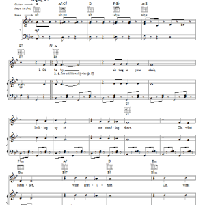 Garrison Keillor Oh Baby Musik Noten - Piano, Vocal & Guitar Chords - 30823-0