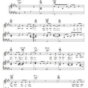 Garth Brooks She's Every Woman Musik Noten - Piano, Vocal & Guitar Chords - 16627-0