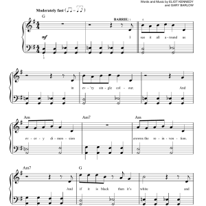 Gary Barlow & Eliot Kennedy Believe Musik Noten - Easy Piano - 175486-0