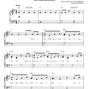 Gary Barlow & Eliot Kennedy If The World Turned Upside Down Musik Noten - Easy Piano - 175487-0
