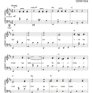 Gary Meisner Sailing, Sailing Musik Noten - Accordion - 98475-0