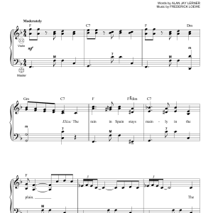 Gary Meisner The Rain In Spain Musik Noten - Accordion - 158013-0