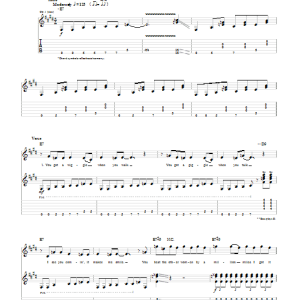 Gary Moore Bad For You Baby Musik Noten - Guitar Tab - 84551-0