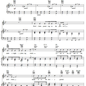 Gene Autry Rhythm Of The Hoofbeats Musik Noten - Piano, Vocal & Guitar Chords - 30745-0