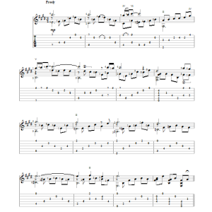 Gene Bertoncini Cavatina (from The Deer Hunter) Musik Noten - Solo Guitar - 93944-0