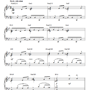 Gene Kelly Almost Like Being In Love [Jazz version] (arr. Brent Edstrom) Musik Noten - Piano Solo - 96733-0
