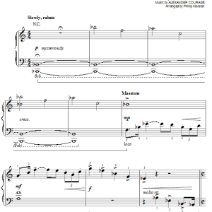 Gene Roddenberry Theme from Star Trek (arr. Phillip Keveren) Musik Noten - Easy Piano - 75367-0