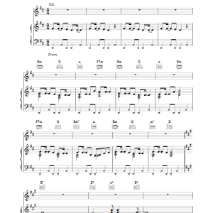 Genesis Congo Musik Noten - Piano, Vocal & Guitar Chords - 22188-0