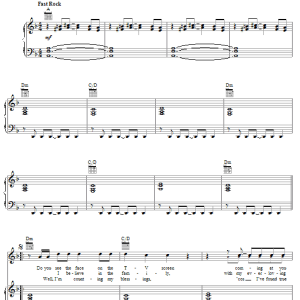 Genesis Jesus He Knows Me Musik Noten - Piano, Vocal & Guitar Chords - 57366-0