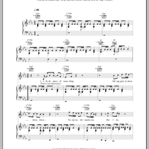 Genesis Not About Us Musik Noten - Piano, Vocal & Guitar Chords - 111904-0