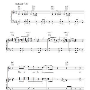 Genesis Squonk Musik Noten - Piano, Vocal & Guitar Chords - 47993-0