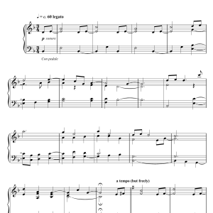 Geoffrey Burgon Goodbye Musik Noten - Piano Solo - 106665-0