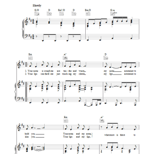 George David Weiss Let's Put It All Together Musik Noten - Piano, Vocal & Guitar Chords - 37530-0