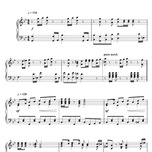 George Fenton Valiant (End Titles - March Of The R.H.P.S) Musik Noten - Piano Solo - 107118-0
