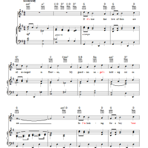 George Gershwin Looking For A Boy Musik Noten - Easy Piano - 157557-0