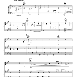 George Harrison Be Here Now Musik Noten - Piano, Vocal & Guitar Chords - 159364-0