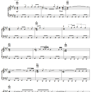 George Harrison Marwa Blues Musik Noten - Piano, Vocal & Guitar Chords - 25332-0