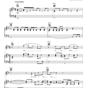George Harrison Ooh Baby (You Know That I Love You) Musik Noten - Piano, Vocal & Guitar Chords - 159405-0