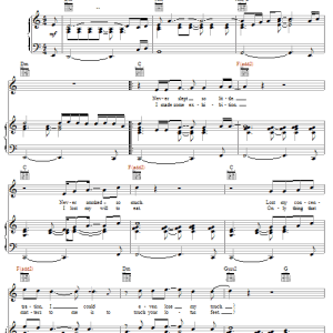 George Harrison Stuck Inside A Cloud Musik Noten - Piano, Vocal & Guitar Chords - 25333-0