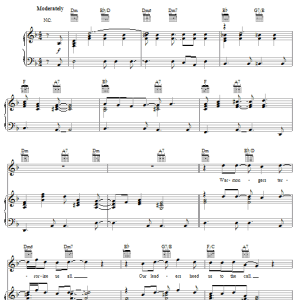 George Harrison Tears Of The World Musik Noten - Piano, Vocal & Guitar Chords - 51592-0