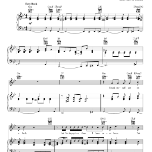 George Harrison This Guitar (Can't Keep From Crying) Musik Noten - Piano, Vocal & Guitar Chords - 159380-0