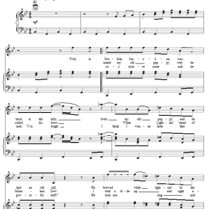 George Jones White Lightning Musik Noten - Piano, Vocal & Guitar Chords - 53714-0