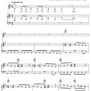 George Jones with Garth Brooks Beer Run (B Double E Double Are You In?) Musik Noten - Piano, Vocal & Guitar Chords - 59175-0