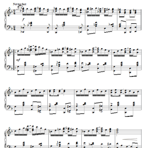 George L. Cobb Cracked Ice Rag Musik Noten - Piano Solo - 65780-0