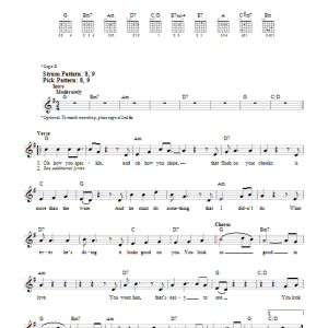 George Strait You Look So Good In Love Musik Noten - Easy Guitar - 72147-0