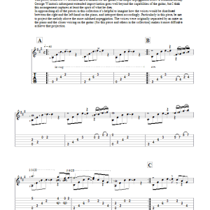 George Winston Colors/Dance Musik Noten - Solo Guitar - 82626-0