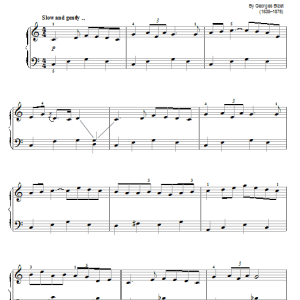Georges Bizet Carmen Suite No. 1 (Intermezzo) Musik Noten - Easy Piano - 20866-0