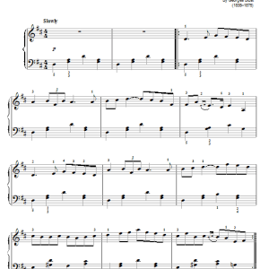 Georges Bizet Prelude To Act III Musik Noten - Easy Piano - 76047-0