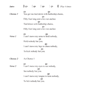 Georgia Satellites Battleship Chains Musik Noten - Guitar Chords/Lyrics - 119063-0