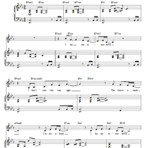 Georgia Stitt I Lay My Armor Down Musik Noten - Piano & Vocal - 77395-0