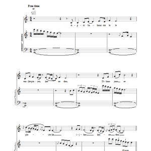 Geri Halliwell Let Me Love You Musik Noten - Piano, Vocal & Guitar Chords - 17488-0