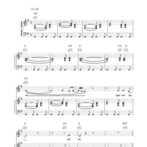 Gerry Rafferty Whatever's Written In Your Heart Musik Noten - Piano, Vocal & Guitar Chords - 15696-0